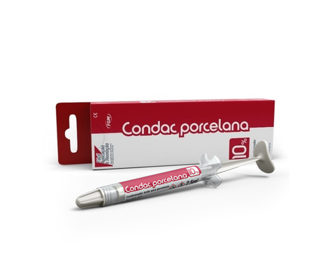Condac Porcelana - гель для травления керамики / плавиковая кислота 10% (2,5 мл)
