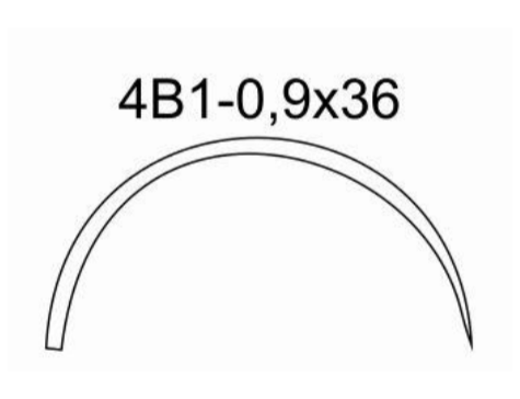 ИГЛА ИЗ.4/8 4В1-0,9Х36 (50 шт)