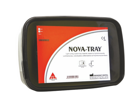 Nova-Tray - светоотверждаемый материал для изготовления слепочных ложек