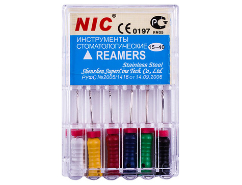 K-Reamers "NIC" 25 мм (6 шт)