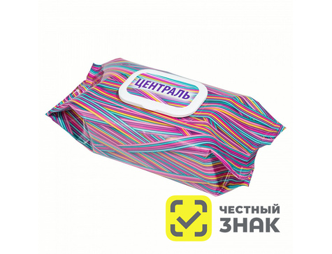 Централь - дезинфицирующие салфетки М/УП (120 шт)