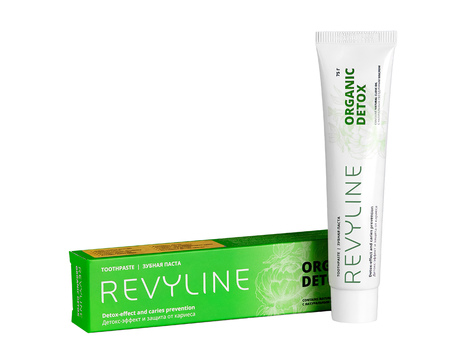 Зубная паста Revyline Organic Detox, 75 г