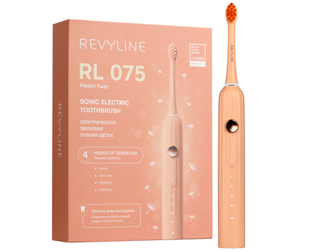 Электрическая звуковая зубная щётка Revyline RL 075 Special Color Edition Peach Fuzz