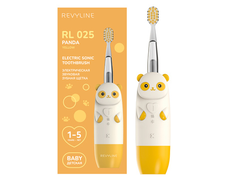 Электрическая звуковая зубная щетка Revyline RL 025 Panda