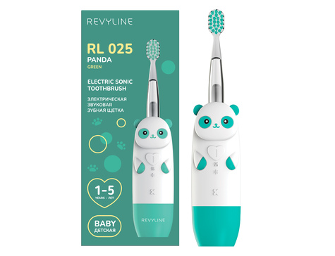 Электрическая звуковая зубная щетка Revyline RL 025 Panda