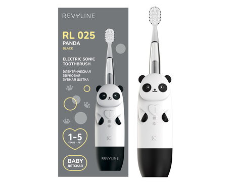 Электрическая звуковая зубная щетка Revyline RL 025 Panda