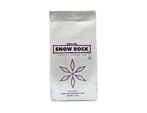 Супергипс "DENTAL STONE Snow Rock Gypsum" (1,5 кг) жёлтый 3 класс