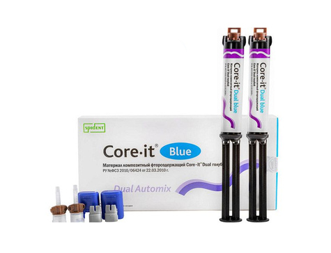 Core it Dual Blue - композитный фторсодержащий материал голубой (2 шпр x 10 г)