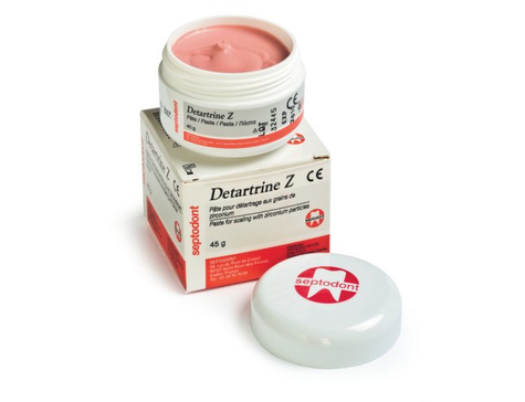 Detartrine Z - паста с цирконием для снятия зубного камня и полировки пломб (45 г)