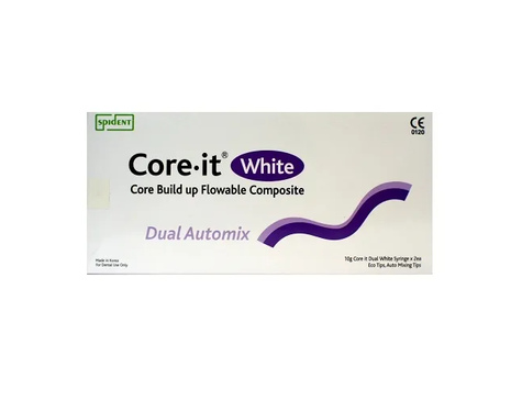Core it Dual White - композитный фторсодержащий материал белый (2 шпр x 10 г)