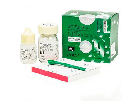 Fuji 9 GC - стеклоиономерный цемент (15 г + 6,4 мл)