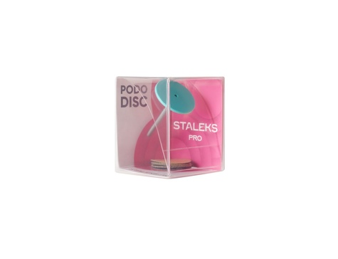Пододиск пластиковый PODODISC Staleks Pro М в комплекте с сменным файлом 180 грит 5 шт (20 мм)