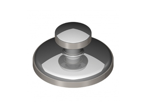 Лингвальная кнопка с круглым вогнутым основанием мини