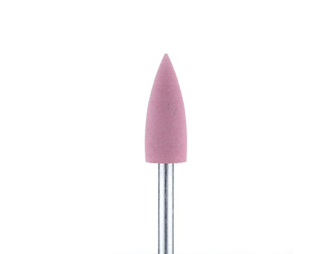 Полир К5-4 Маленький Острый Конус (Розовый) силиконовый
