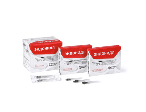 Эндонидл 04x38 мм (27G) Без перфорации - эндодонтические иглы (100 шт)