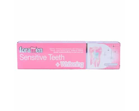 Зубная паста отбеливающая для чувствительных зубов SENSITIVE TEETH+WHITENING