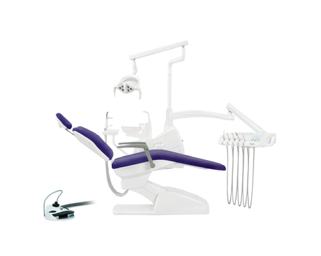 QL 2028 - стоматологическая установка с нижней подачей (без скалера)