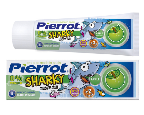 Зубная паста-гель для детей без фтора Pierrot Piwi,75мл (яблоко)