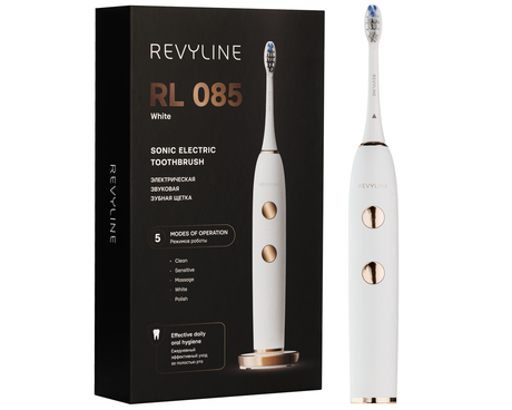 Электрическая звуковая зубная щётка Revyline RL 085