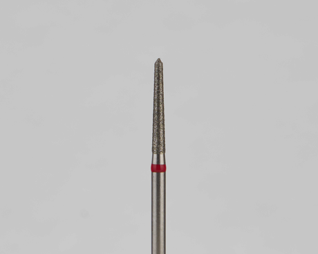 Алмазный бор турбинный стоматологический 856.314.294.100.014 «Торпеда» красная насечка d=1,4 мм (5 шт)