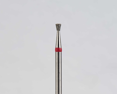 Алмазный бор турбинный стоматологический 856.315.010.016.012 «Обратный конус» красная насечка d=1,2 мм (5 шт)