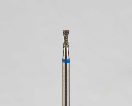 Алмазный бор турбинный стоматологический 866.314.019.030.014 «Обратный конус с шейкой» синяя насечка d=1,4 мм (5 шт)