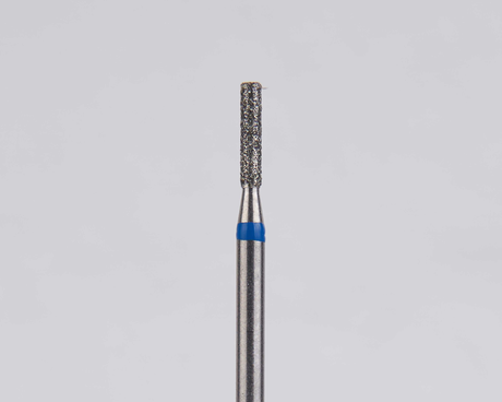 Алмазный бор турбинный стоматологический 866.314.107.060.012 «Цилиндр» синяя насечка d=1,2 мм (5 шт)