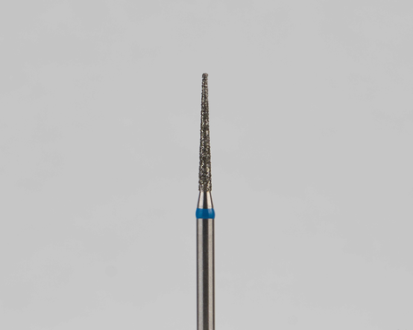 Алмазный бор турбинный стоматологический 866.314.164.100.012 «Конус» синяя насечка d=1,2 мм (5 шт)