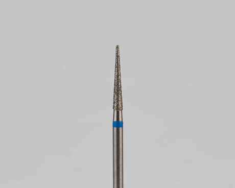 Алмазный бор турбинный стоматологический 866.314.164.100.016 «Конус» синяя насечка d=1,6 мм (5 шт)