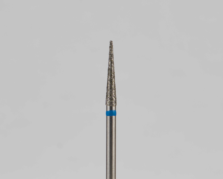 Алмазный бор турбинный стоматологический 866.314.164.100.018 «Конус» синяя насечка d=1,8 мм (5 шт)