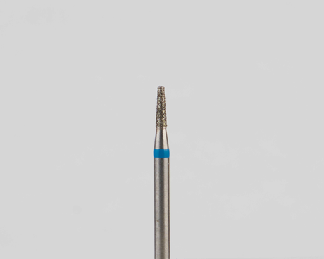 Алмазный бор турбинный стоматологический 866.314.168.040.012 «Конус усеченный» синяя насечка d=1,2 мм (5 шт)