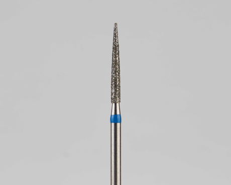 Алмазный бор турбинный стоматологический 866.314.245.115.014 «Пуля» синяя насечка d=1,4 мм (5 шт)