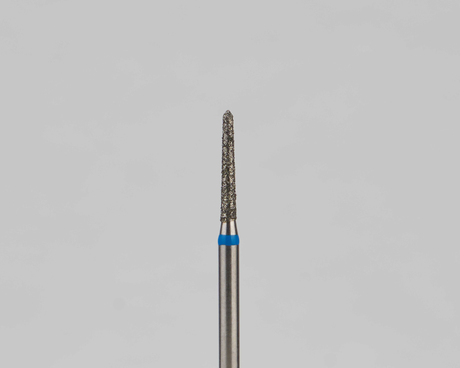 Алмазный бор турбинный стоматологический 866.314.294.080.012 «Торпеда» синяя насечка d=1,2 мм (5 шт)