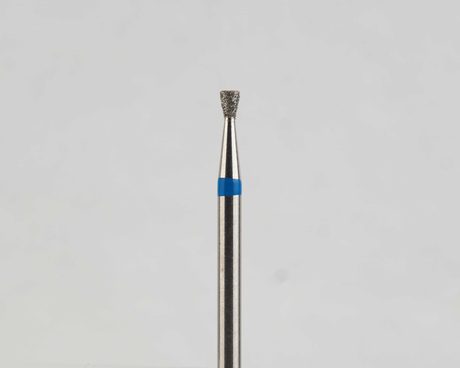 Алмазный бор турбинный стоматологический 866.315.010.016.014 «Обратный конус» синяя насечка d=1,4 мм (5 шт)