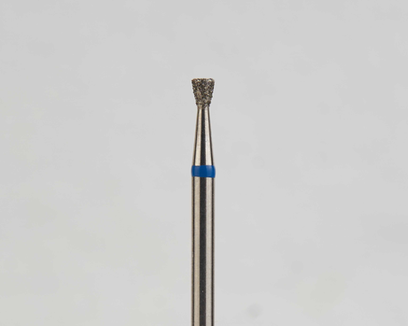 Алмазный бор турбинный стоматологический 866.315.010.016.016 «Обратный конус» синяя насечка d=1,6 мм (5 шт)