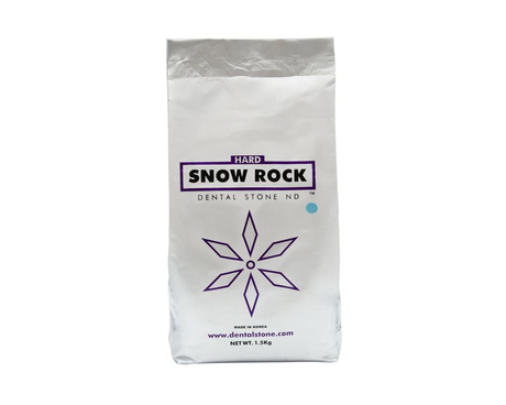 Супергипс "DENTAL STONE Snow Rock Gypsum" (1,5 кг) жёлтый 3 класс