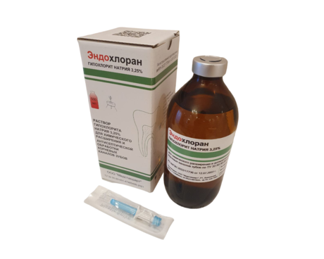 Эндохлоран - гипохлорит натрия 3,25% (500 мл)