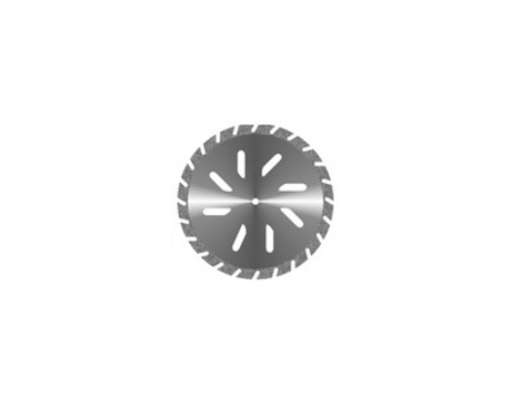 Диск алмазный «Гипс косая прорезь» 323 524 450-G2 двусторонний крупнозернистый d=45 мм