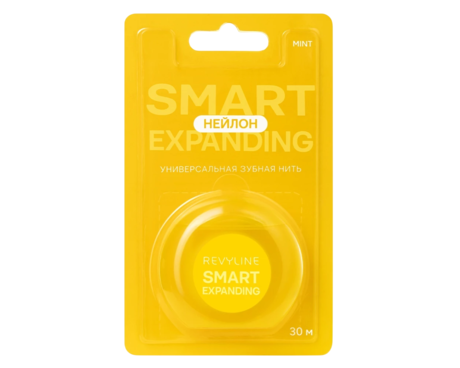 Зубная нить Revyline 840D Expanding floss(расширяющаяся) нейлон, вощеная, 30м