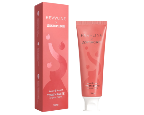 Зубная паста Revyline & ДокторСлон Peach Ice Tea, 100 г