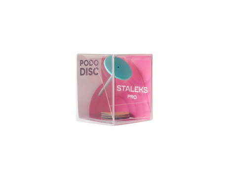 Пододиск пластиковый PODODISC Staleks Pro М в комплекте с сменным файлом 180 грит 5 шт (20 мм)