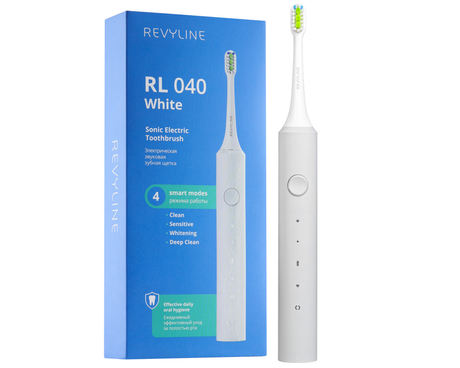 Электрическая звуковая зубная щётка Revyline RL 040