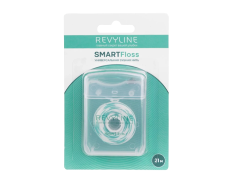 Зубная нить Revyline SmartFloss невощеная, 50 шт