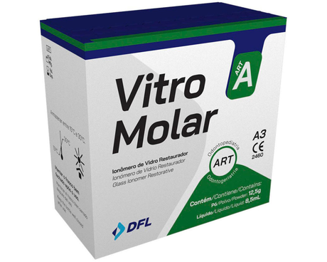 Vitro Molar А3 - цемент стоматологический химического отверждения (10 г + 8 мл)