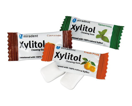 Жевательная резинка Xylitol Chewing Gum, ассорти в диспенсере, 2шт
